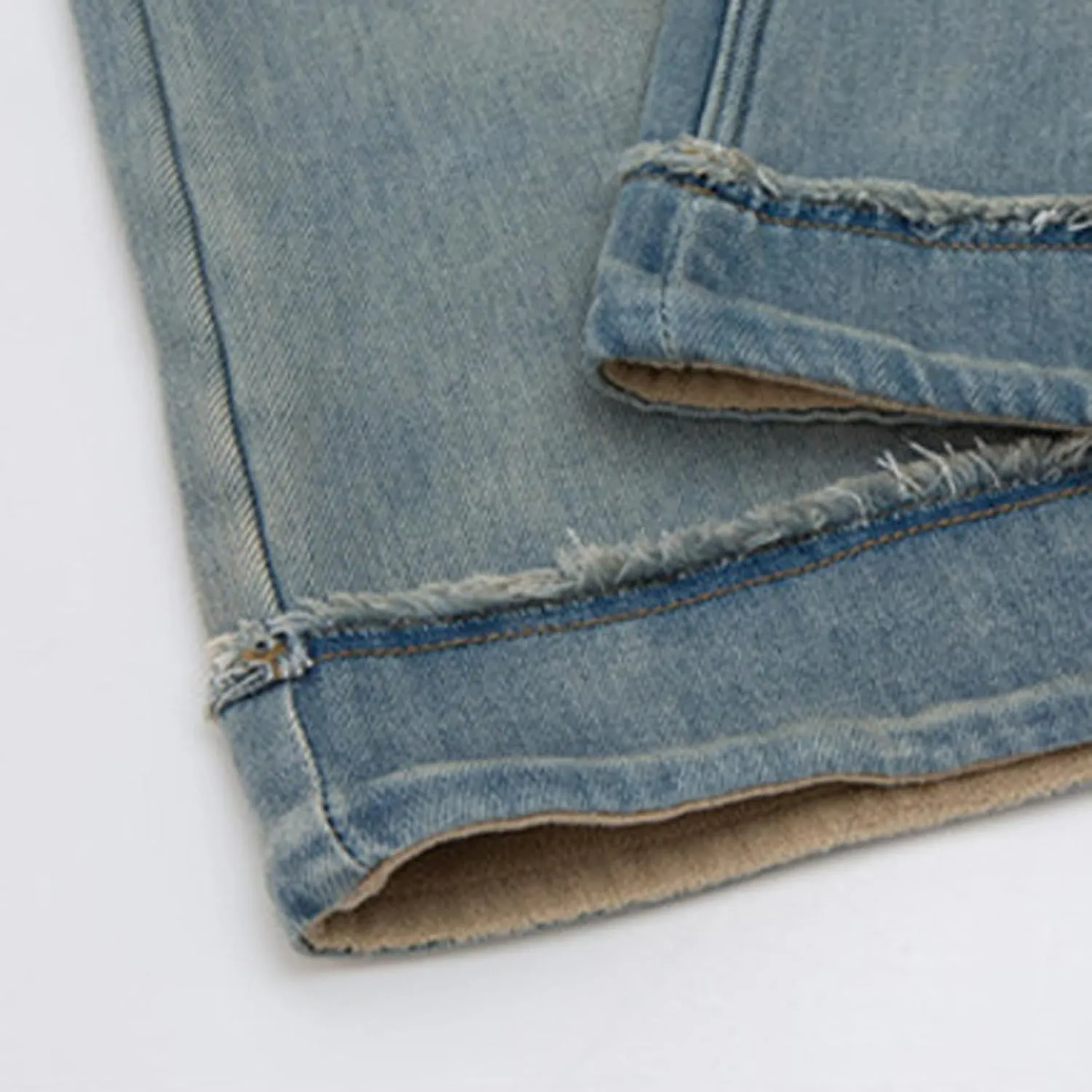 Spring Fashion Jeans for Girls Y2K Trendy Preppy Stretch High Waisted Denim Pants 2025 Casual Baggy Wide Leg Trousers
