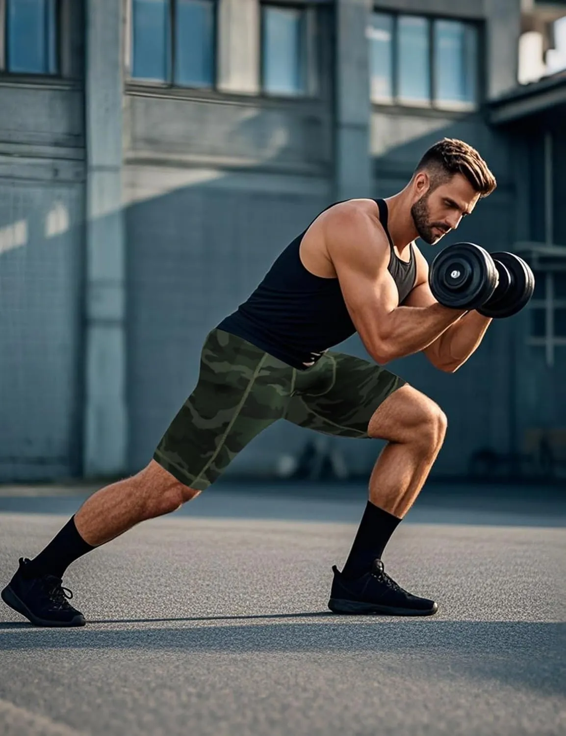 SPVISE Compression Shorts Men Spandex Running Workout Athletic Shorts Cooling Performance Underwear Shorts with Zipper Pocket