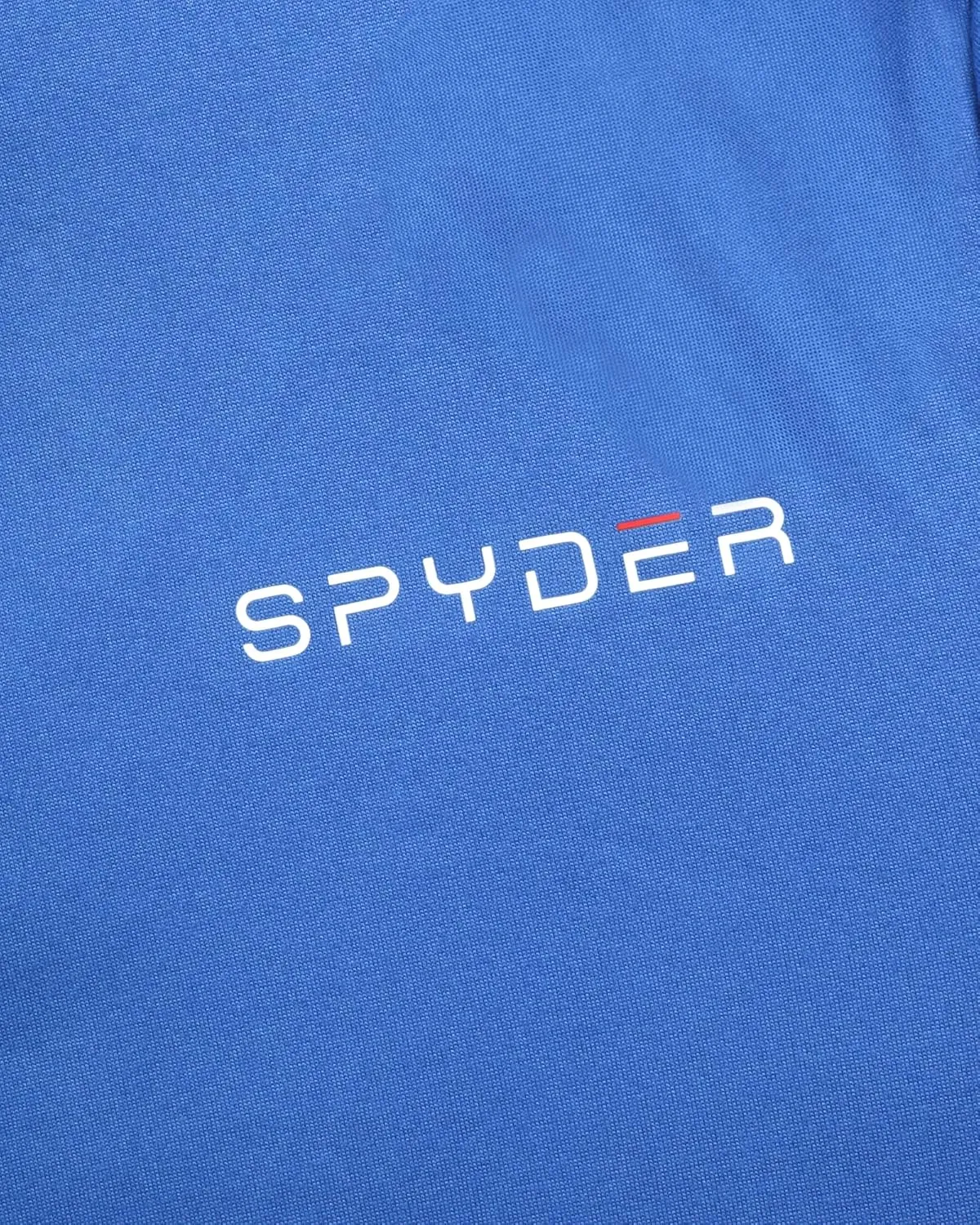 Spyder Men's Active Shirt - Fitted Short Sleeve Crewneck Performance Training Shirt - Dry Fit Workout Shirt for Men (S-XL)