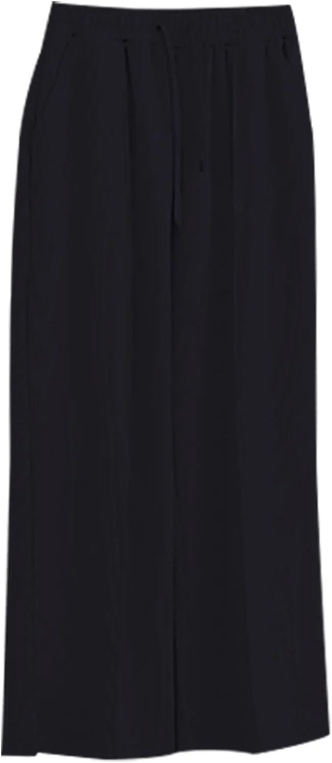 Teen Girls Cotton Linen Pants Kids Beach Travel Resort Trousers Summer High Waist Casual Wide Leg Pant