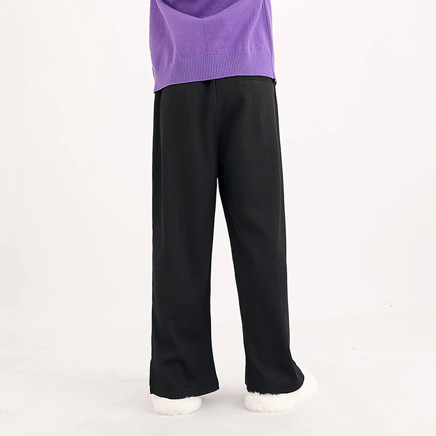 Teen Girls Cotton Linen Pants Kids Beach Travel Resort Trousers Summer High Waist Casual Wide Leg Pant