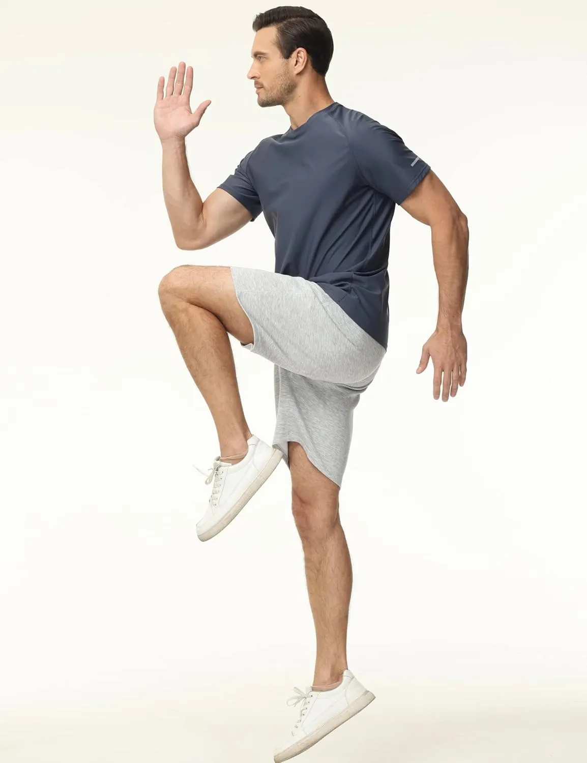 THE GYM PEOPLE Men's Workout Shorts Drawstring Athletic Loose Fit Lounge Sweat Shorts with Pockets
