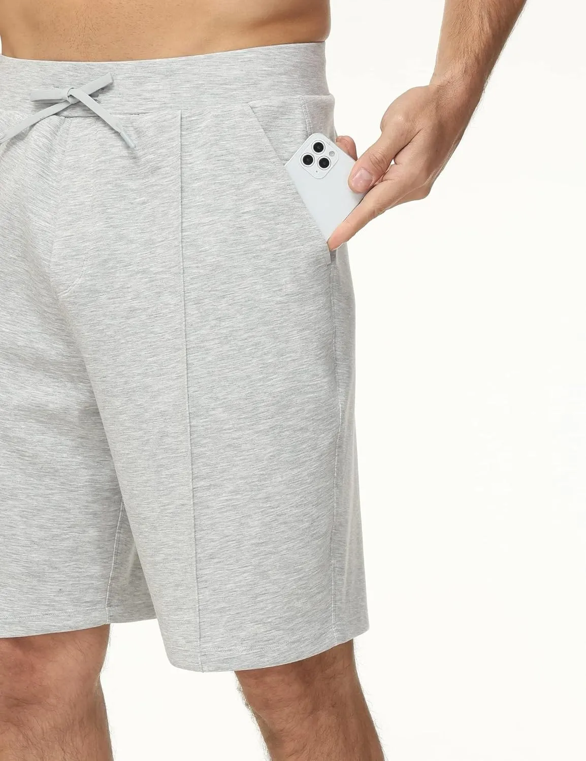 THE GYM PEOPLE Men's Workout Shorts Drawstring Athletic Loose Fit Lounge Sweat Shorts with Pockets