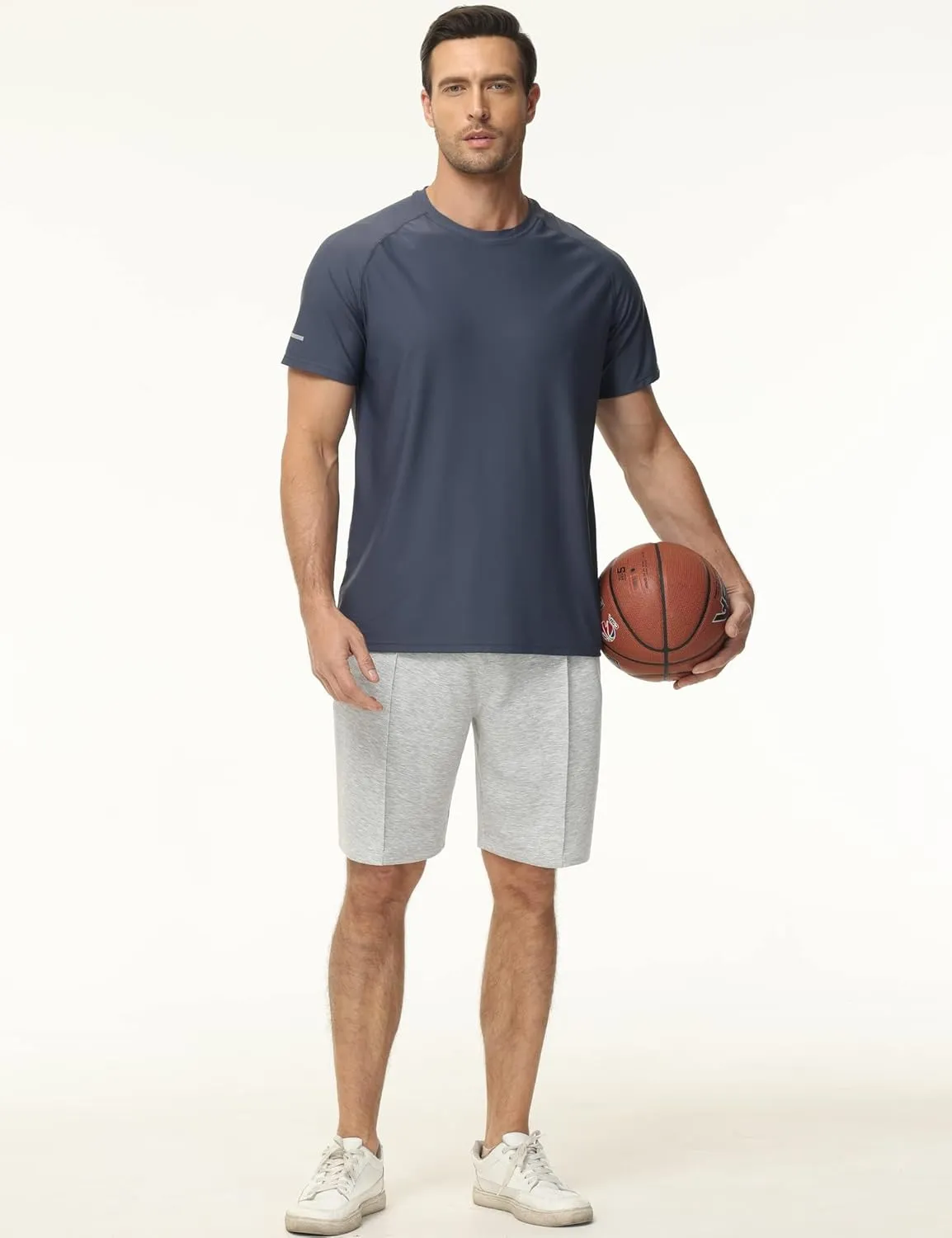 THE GYM PEOPLE Men's Workout Shorts Drawstring Athletic Loose Fit Lounge Sweat Shorts with Pockets