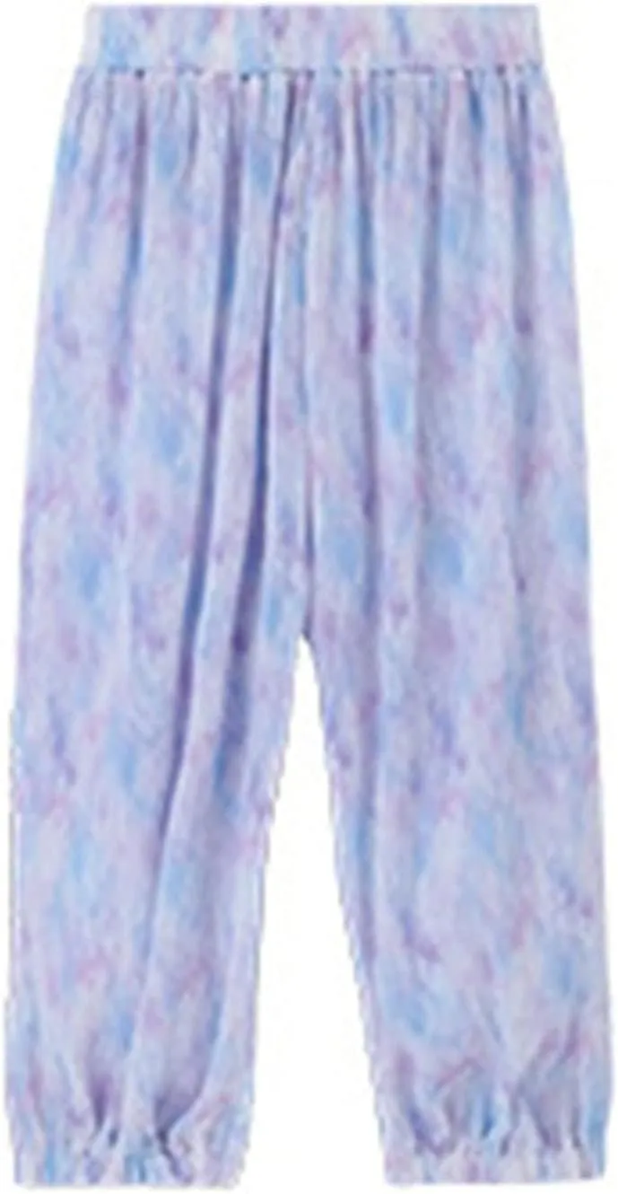 Toddler Baby Girls Tie Dye Pants Elastic Waist Casual Trousers Pants Basic Harem Pants Infant Long Bloomers