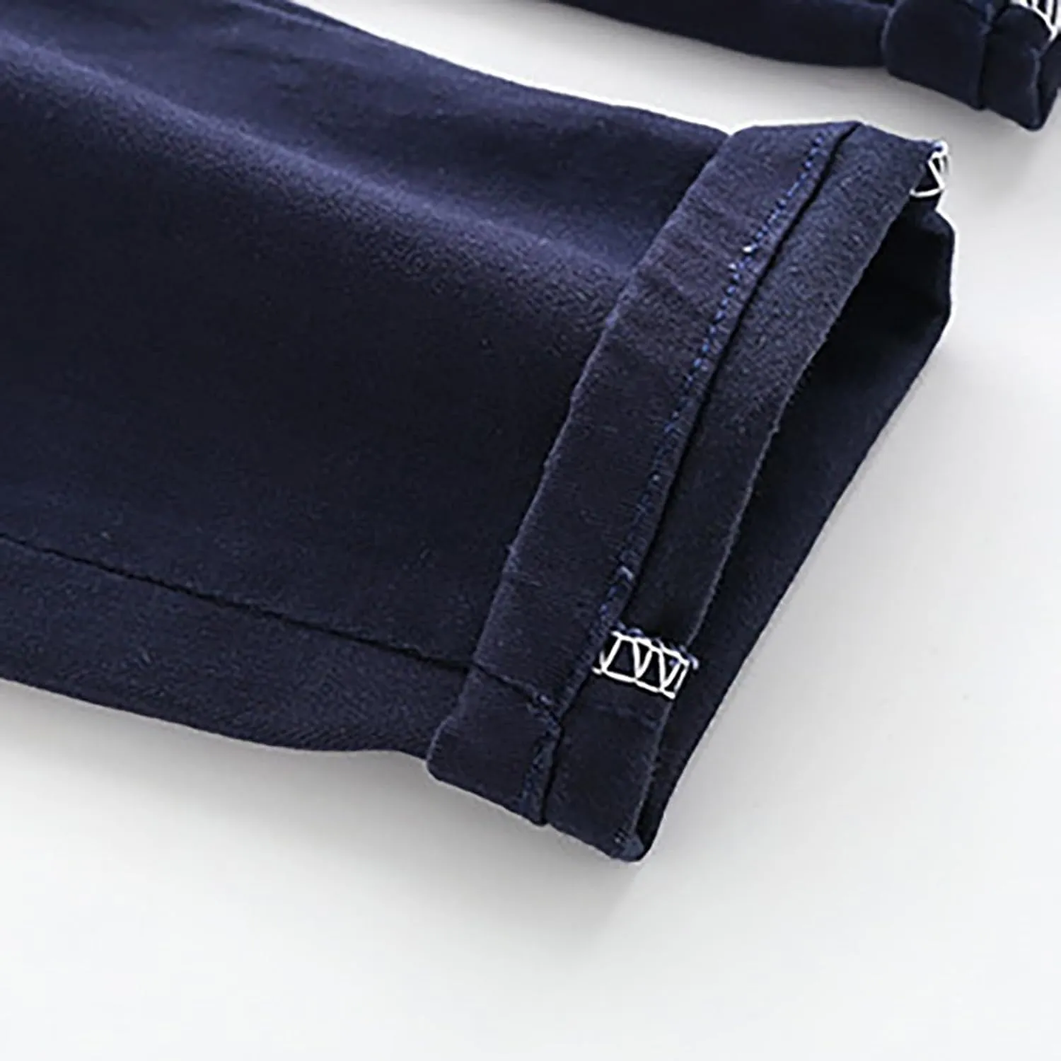 Toddler Boys Cargo Joggers Elastic Waist Aesthetic Trousers Kids Casual Baggy Pants Multiple Pockets Comfy Streetwear