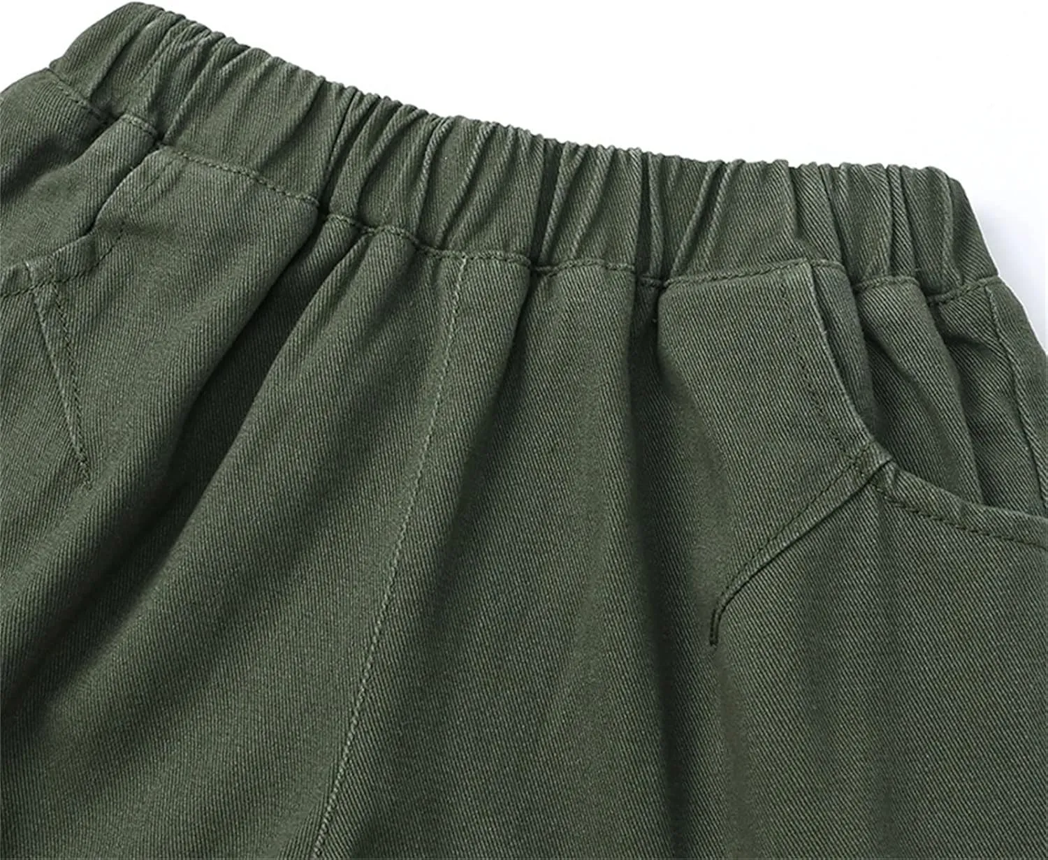 Toddler Boys Shorts French Terry Girls Cotton Shorts with Drawstring Casual Elastic Waist Pants Summer Clothes