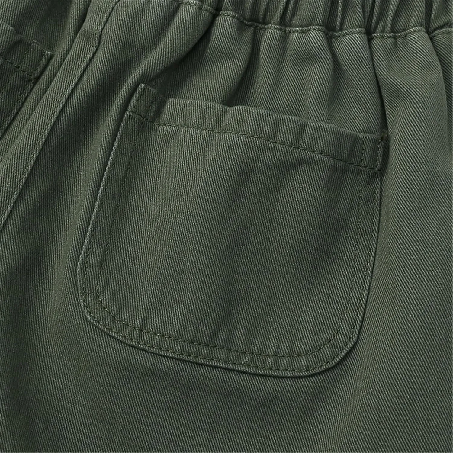 Toddler Boys Shorts French Terry Girls Cotton Shorts with Drawstring Casual Elastic Waist Pants Summer Clothes
