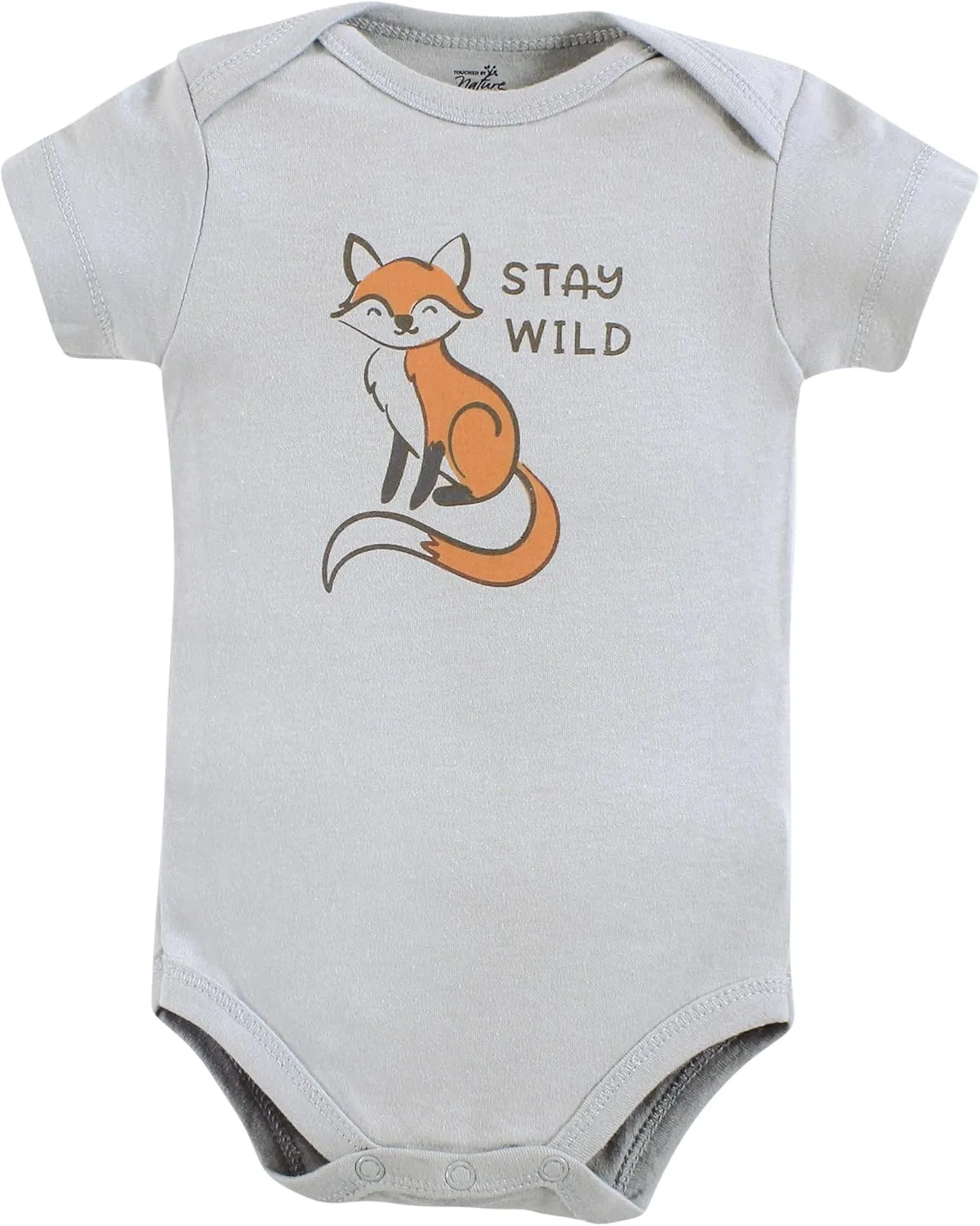 Touched by Nature Unisex Baby Organic Cotton Bodysuits