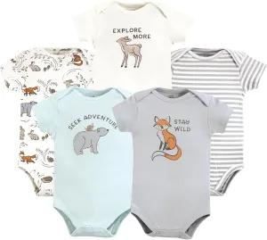 Touched by Nature Unisex Baby Organic Cotton Bodysuits