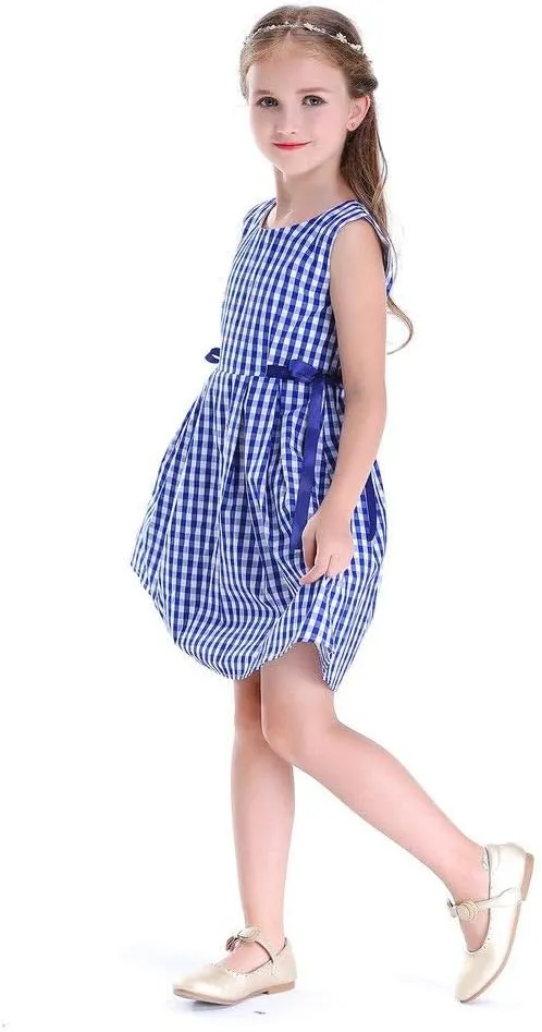 Vintage Floral Party Girl's Dress