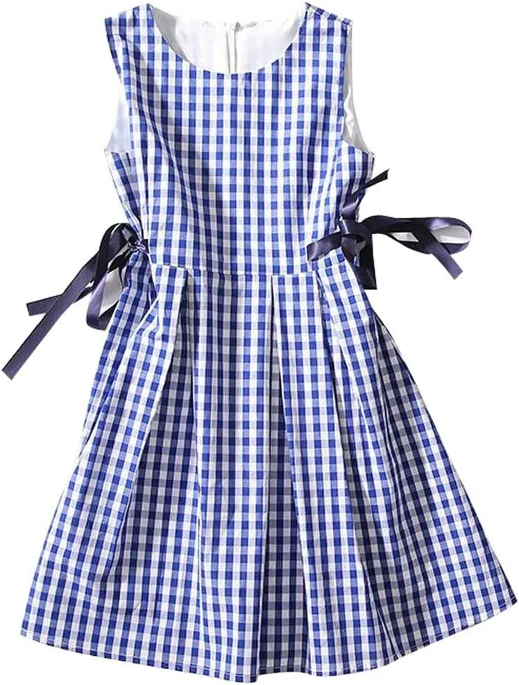 Vintage Floral Party Girl's Dress
