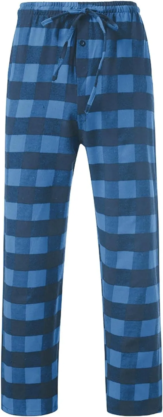 Women Buffalo Plaid Pajama Pants Funny Holiday Elastic Waist Relaxed Fit Soft Sleep Lounge Pjs Bottoms