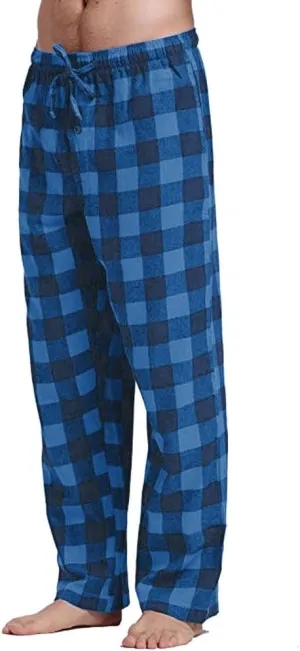 Women Buffalo Plaid Pajama Pants Funny Holiday Elastic Waist Relaxed Fit Soft Sleep Lounge Pjs Bottoms