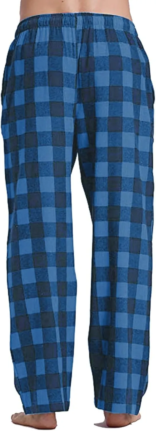 Women Buffalo Plaid Pajama Pants Funny Holiday Elastic Waist Relaxed Fit Soft Sleep Lounge Pjs Bottoms