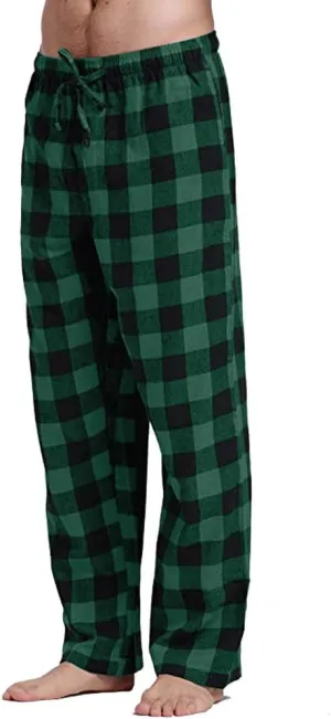Women Buffalo Plaid Pajama Pants Funny Holiday Elastic Waist Relaxed Fit Soft Sleep Lounge Pjs Bottoms