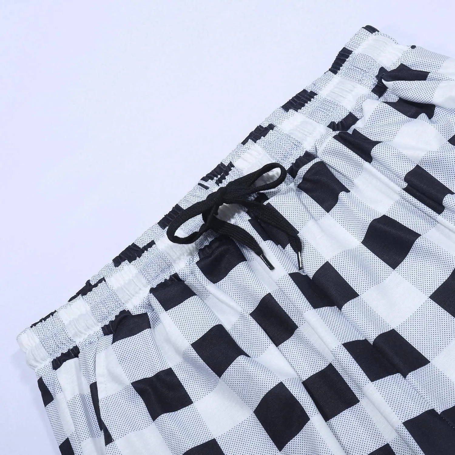 Women Buffalo Plaid Pajama Pants Xmas Print Wide Leg Casual Comfy Loose Stretchy Palazzo Pajama Pants