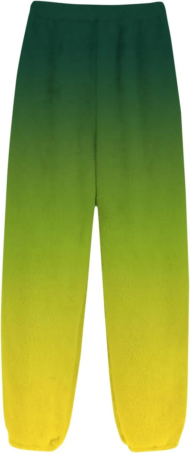 Women Flannel Pajama Pants Relaxed Fit Comfy Casual Sleep Pj Pants Cute Elastic Waist Bottoms