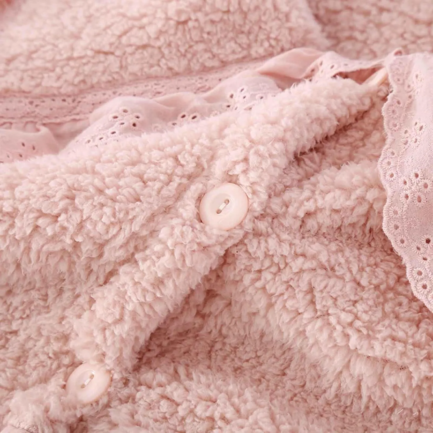Women Fleece Pajamas Sets 2 Piece Lounge Sets Fluffy Plush Button Down Shirts Soft Pants Comfy Winter Sleepwear
