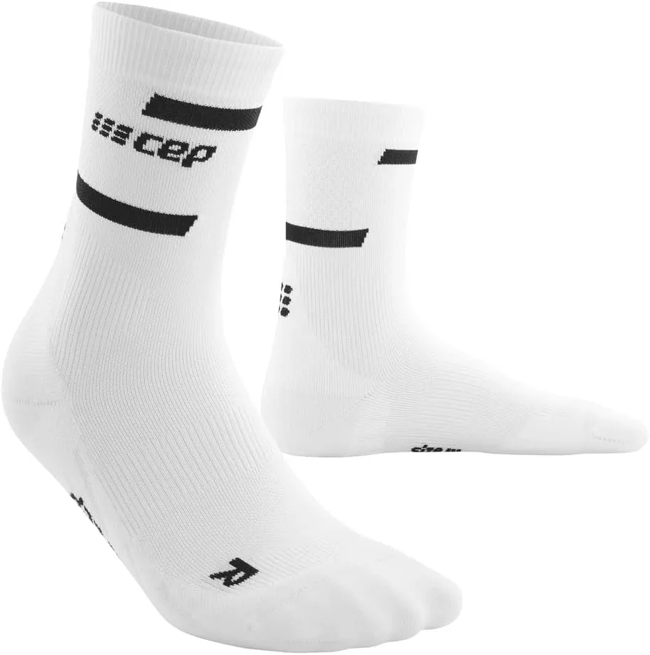 Womens Crew Cut Athletic Performance Running Sock - CEP Mid Cut Socks