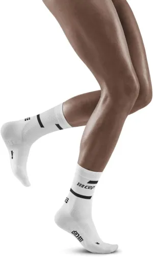 Womens Crew Cut Athletic Performance Running Sock - CEP Mid Cut Socks