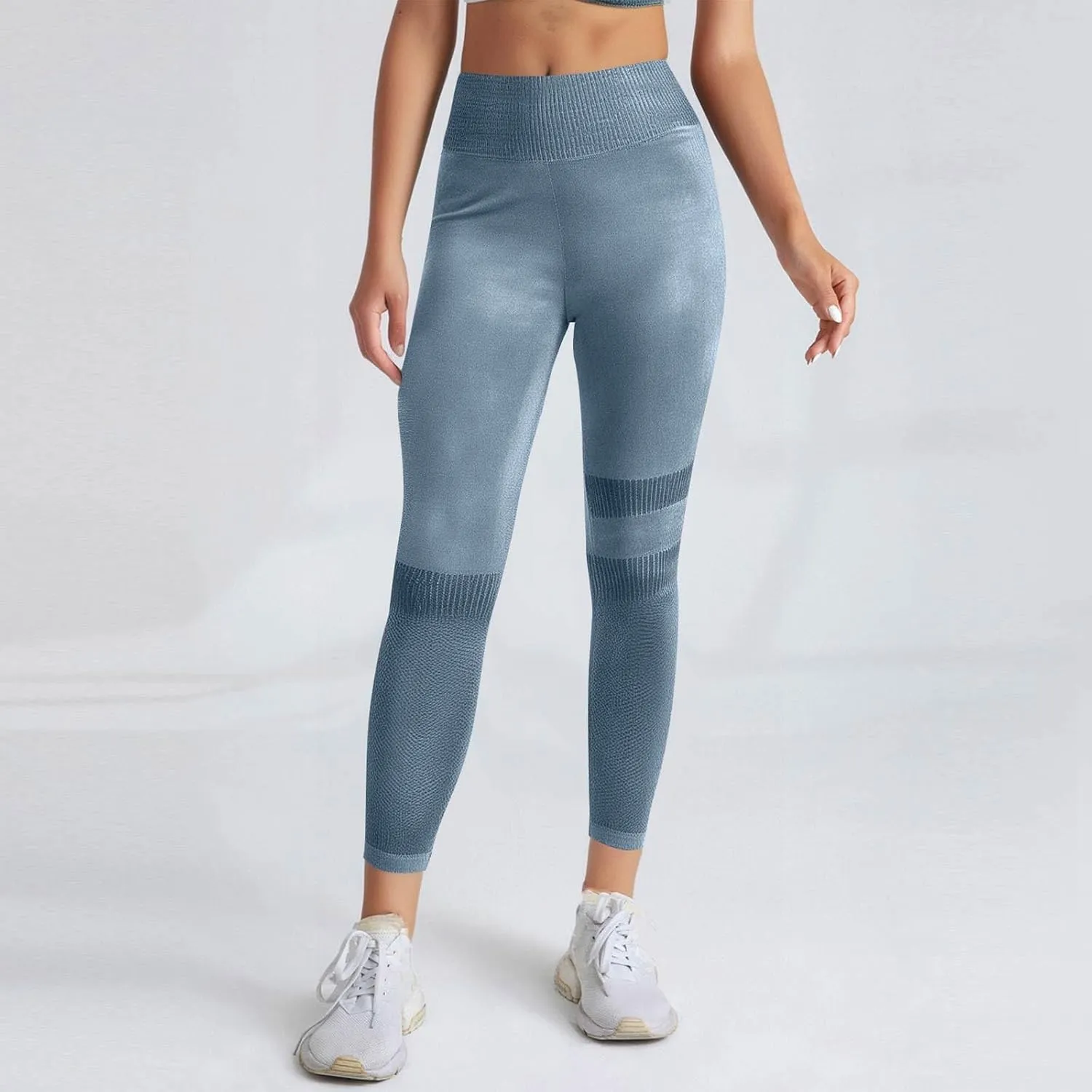 Womens Highwaisted Yoga Pants Buttlifting Soft Cozy Running Stretch Yoga Leggings