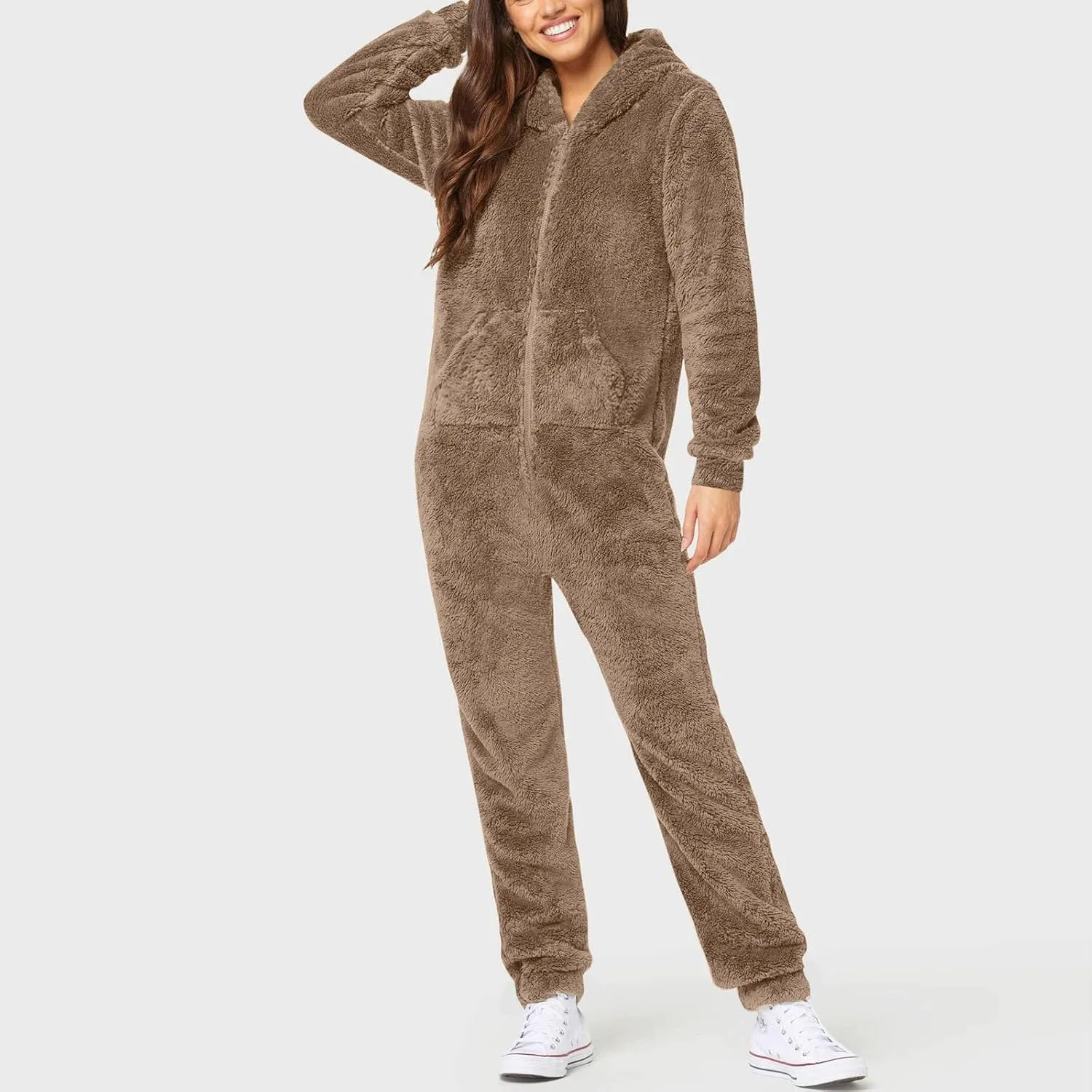 Womens Pajamas Set Sleepwear Button Up Sleepwear Soft Lightweight Comfy Long Pants Loungewear Two-Piece Sleepwear Pj