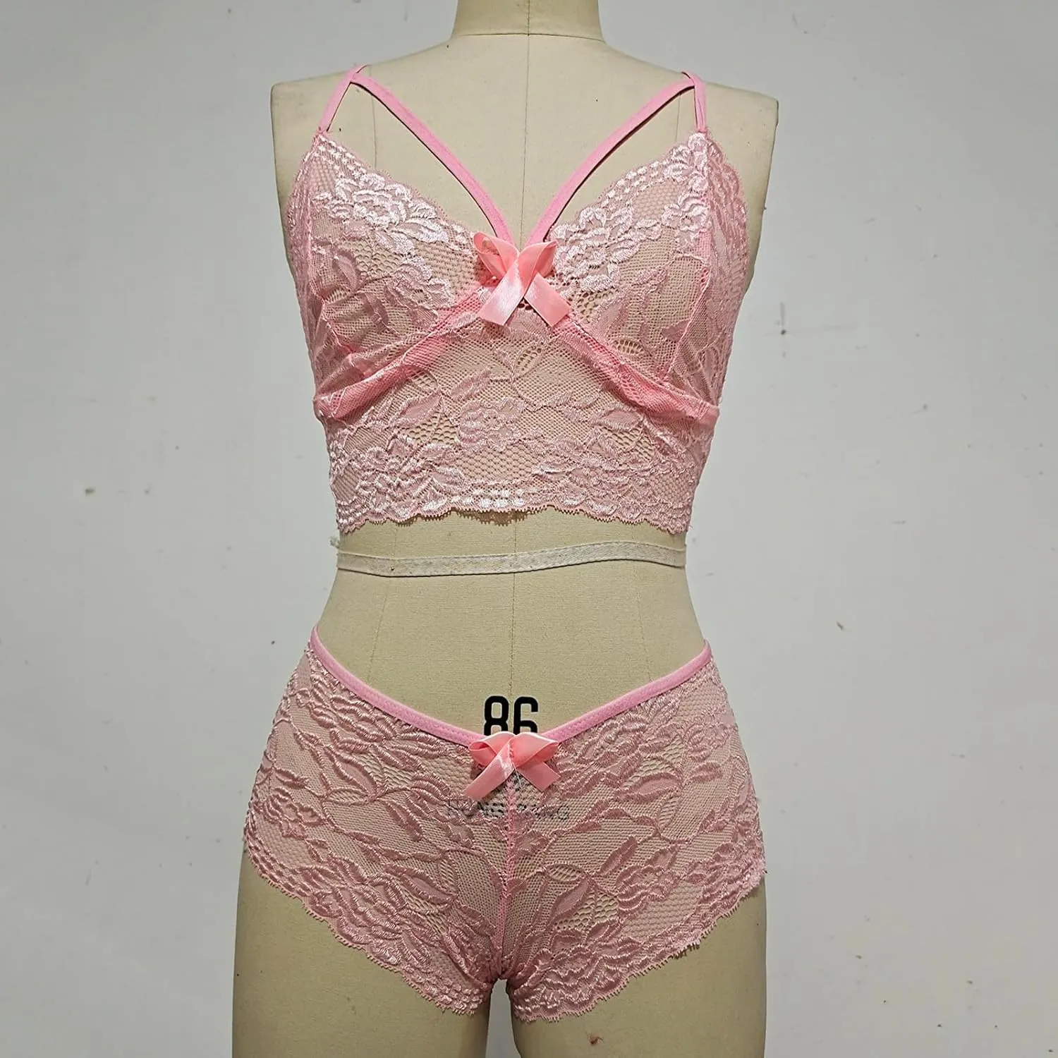 Womens Sexy Lingerie Lace Babydoll Chemise Sleepwear Transparent Garter Tights Teddy Bodysuit Nightwear