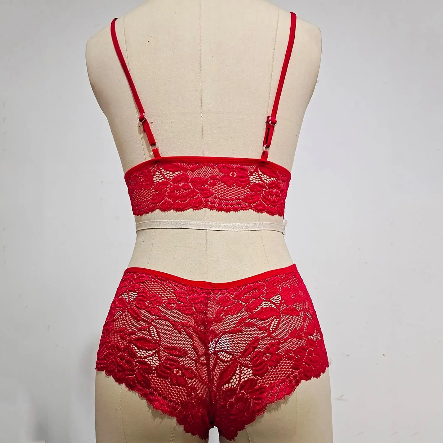 Womens Sexy Lingerie Lace Babydoll Chemise Sleepwear Transparent Garter Tights Teddy Bodysuit Nightwear