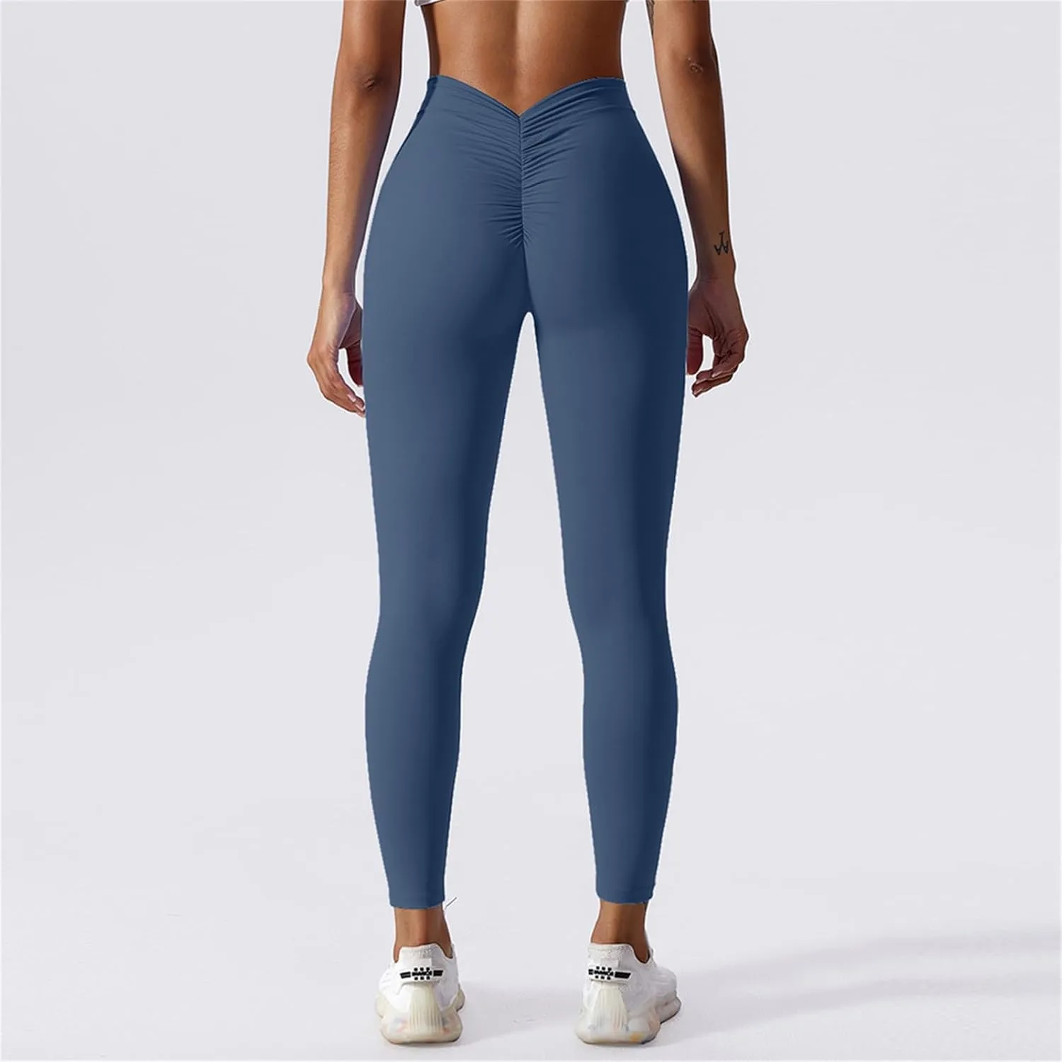 Yoga Leggings for Women High Waist Tummy Control Pants Buttery Soft Non See Through Leggings Workout Yoga Pants